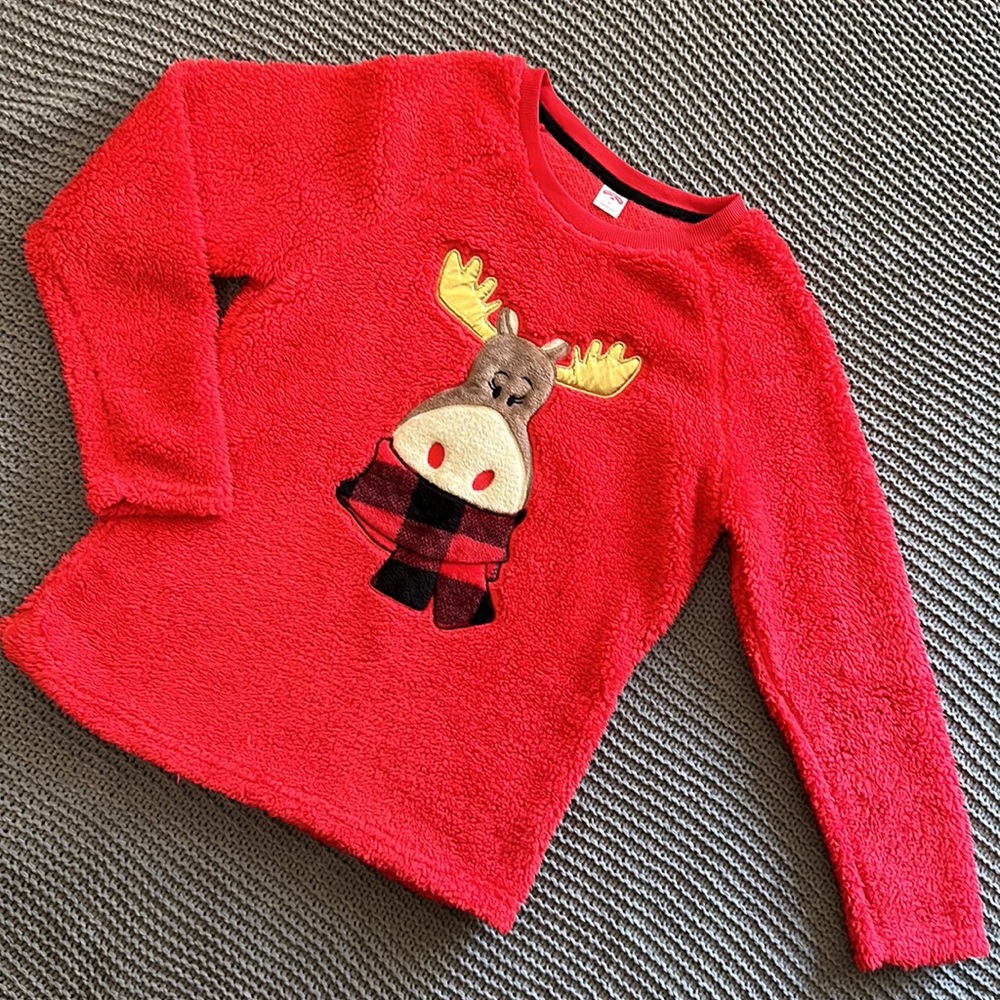 🎄NWOT Cozy Moose Christmas Sweatshirt